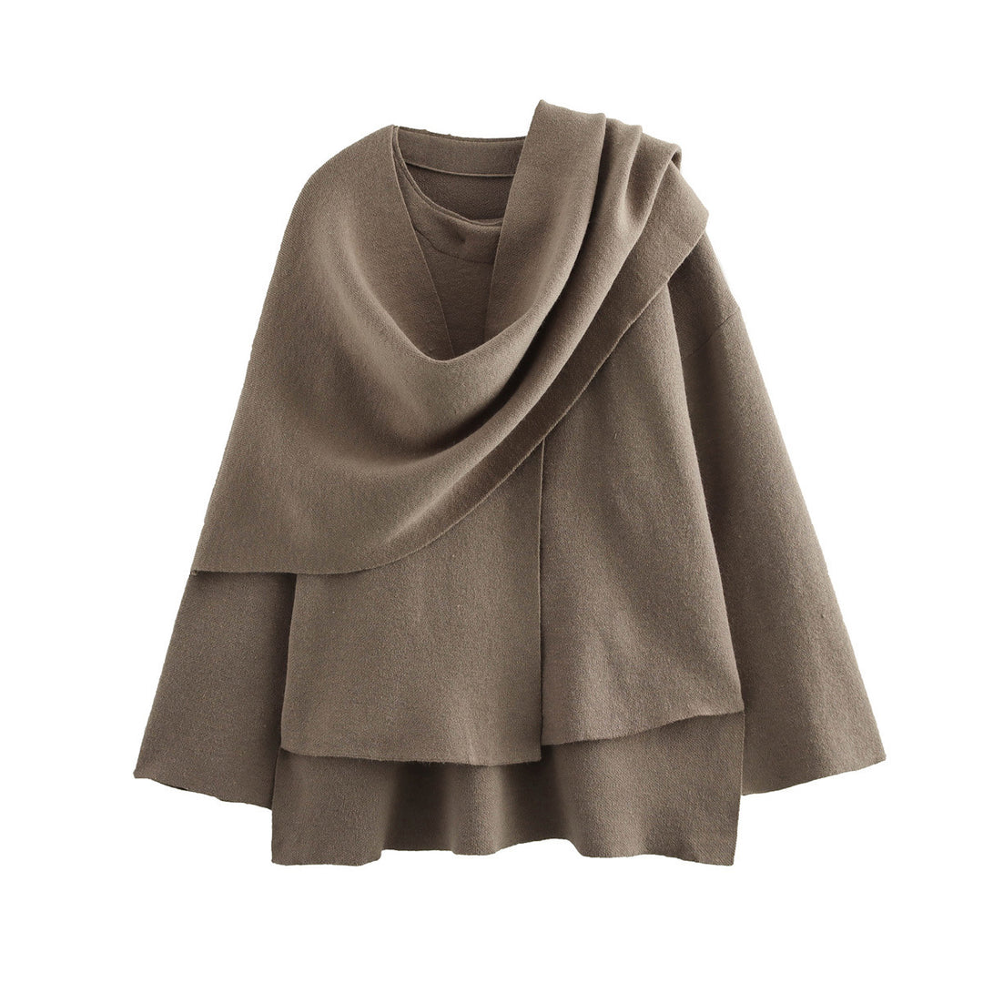 Damer elegant Ull-Cape Eva Jonsson-Eva Jonsson