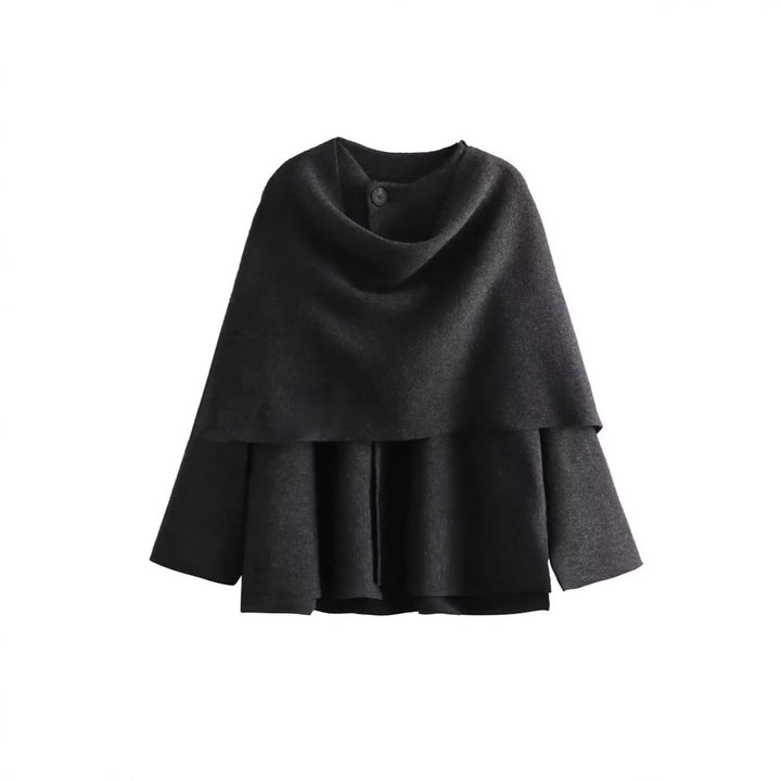 Damer elegant Ull-Cape Eva Jonsson-Eva Jonsson