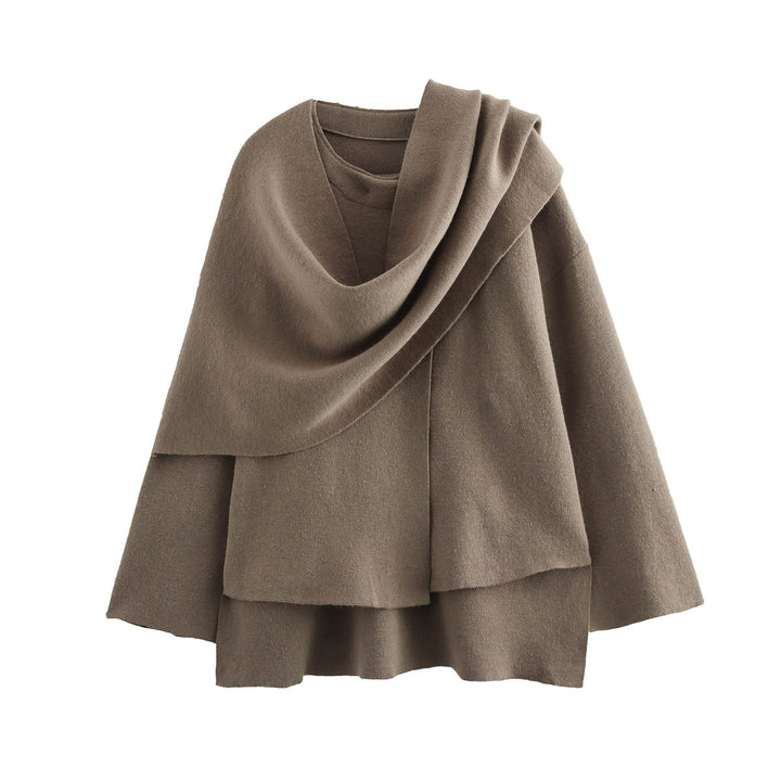 Damer elegant Ull-Cape Eva Jonsson-Eva Jonsson