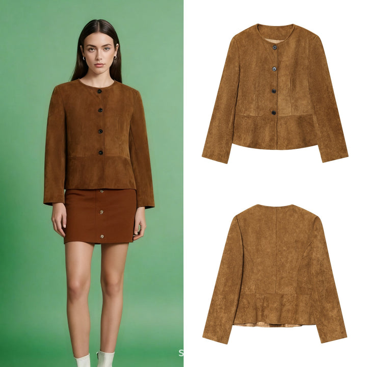Damer elegant Velourjacka Mirla-Eva Jonsson