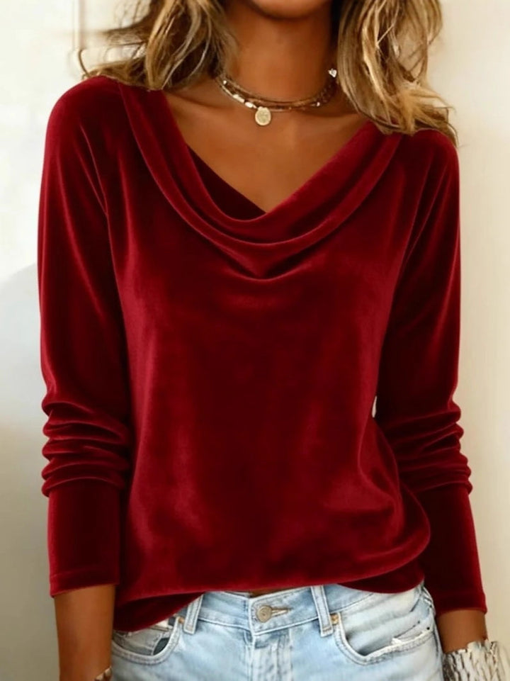 Damer elegant Viskose Blus Mirla-Eva Jonsson