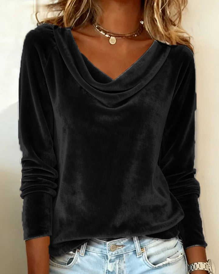 Damer elegant Viskose Blus Mirla-Eva Jonsson