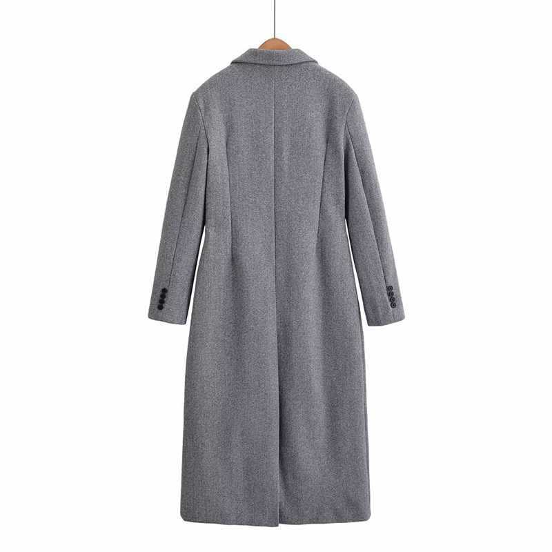 Damer elegant avlång blazer-kappa Mirla-Eva Jonsson