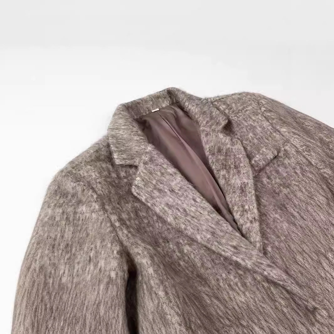 Damer elegant blazer i högkvalitativ ullblandning Mirla-Eva Jonsson
