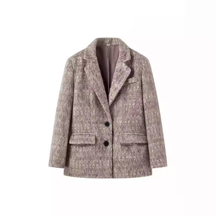 Damer elegant blazer i högkvalitativ ullblandning Mirla-Eva Jonsson
