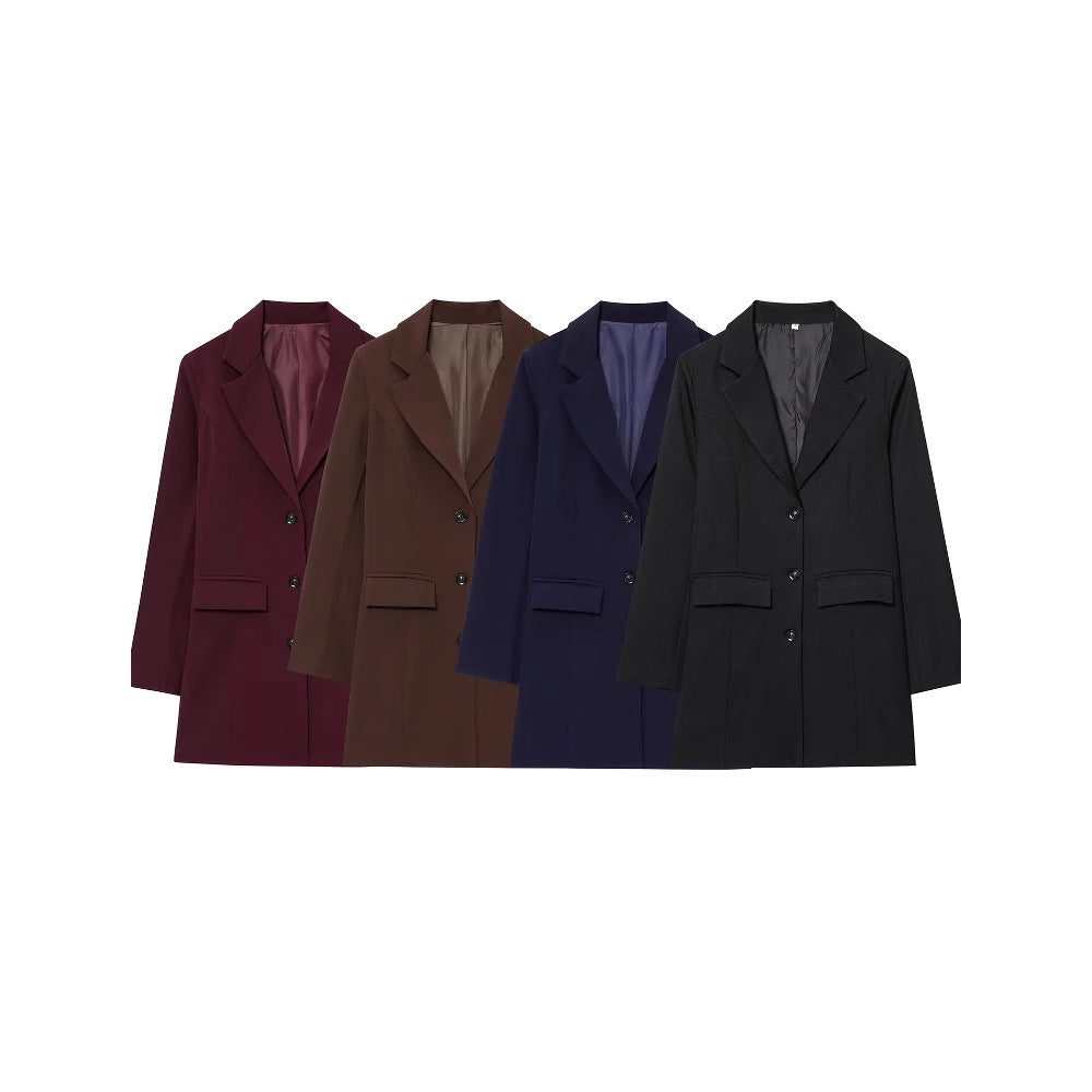 Damer elegant blazer med figursydd design Mirla-Eva Jonsson