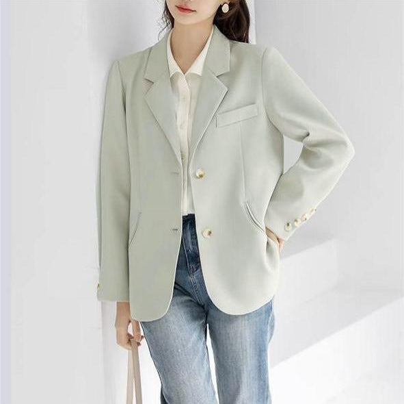 Damer elegant blazer med fina knappdetaljer och skräddarsydd silhuett Mirla-Eva Jonsson