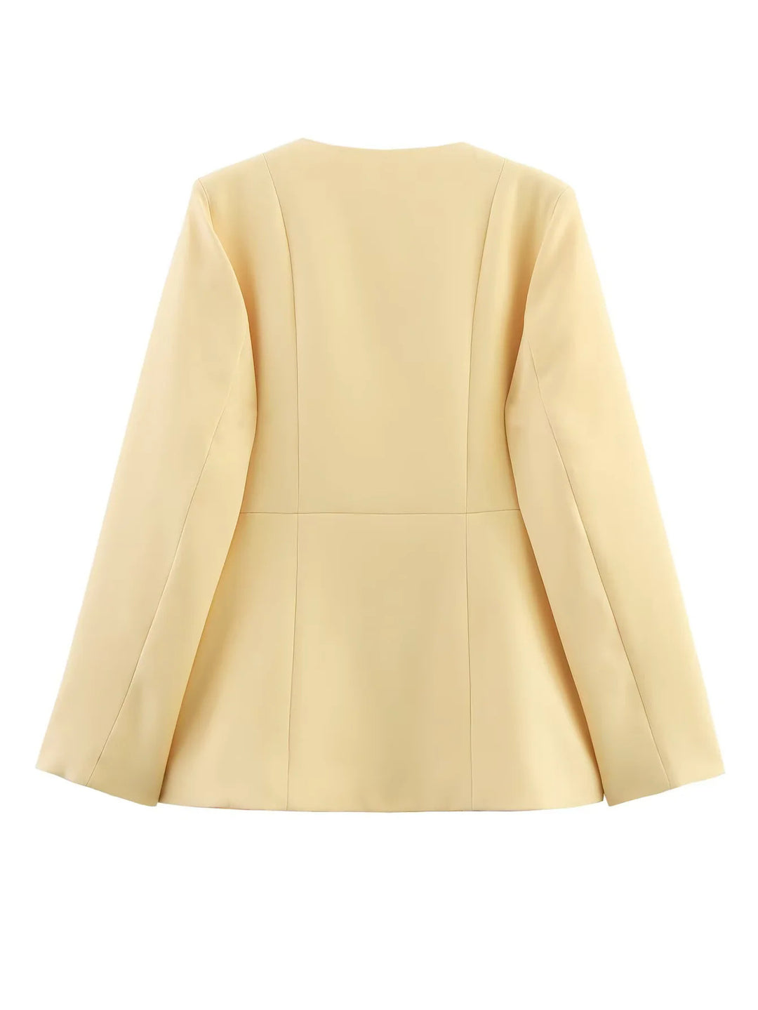 Damer elegant blazer med moderiktig skärning och dekorativa knapppdetaljer Mirla-Eva Jonsson