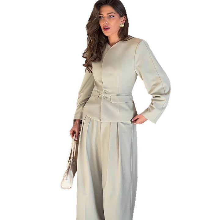 Damer elegant blazer- och byxensemble Mirla-Eva Jonsson