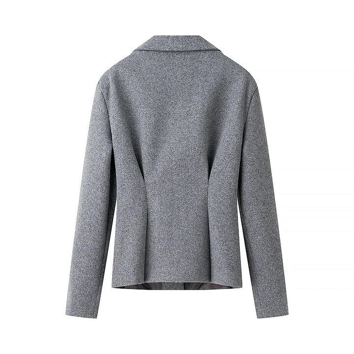 Damer elegant blazer- och kjolensemble med strukturerad design Mirla-Eva Jonsson
