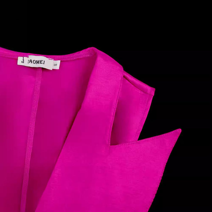 Damer elegant blazerkostym med modern passform och fina knapsdetaljer Mirla-Eva Jonsson