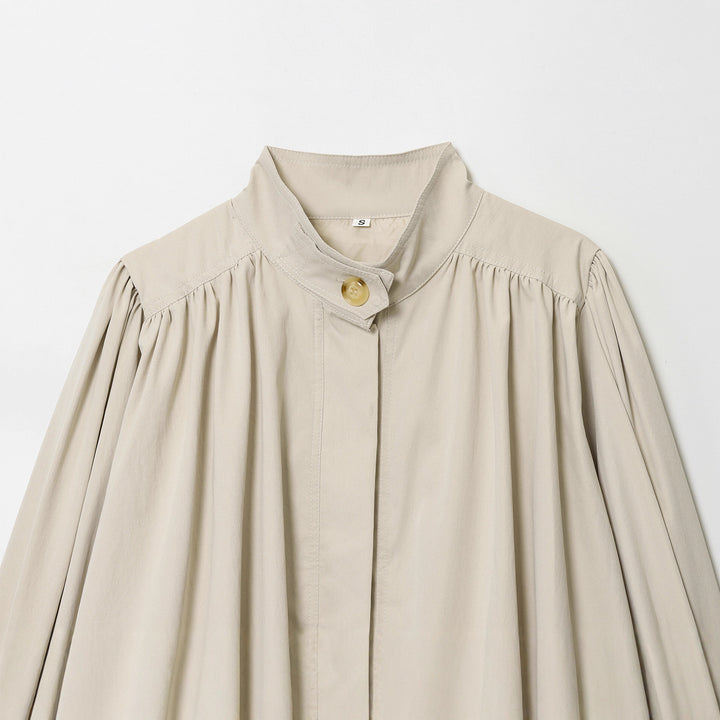 Damer elegant blus med vida ärmar och naturlig fall Mirla-Eva Jonsson