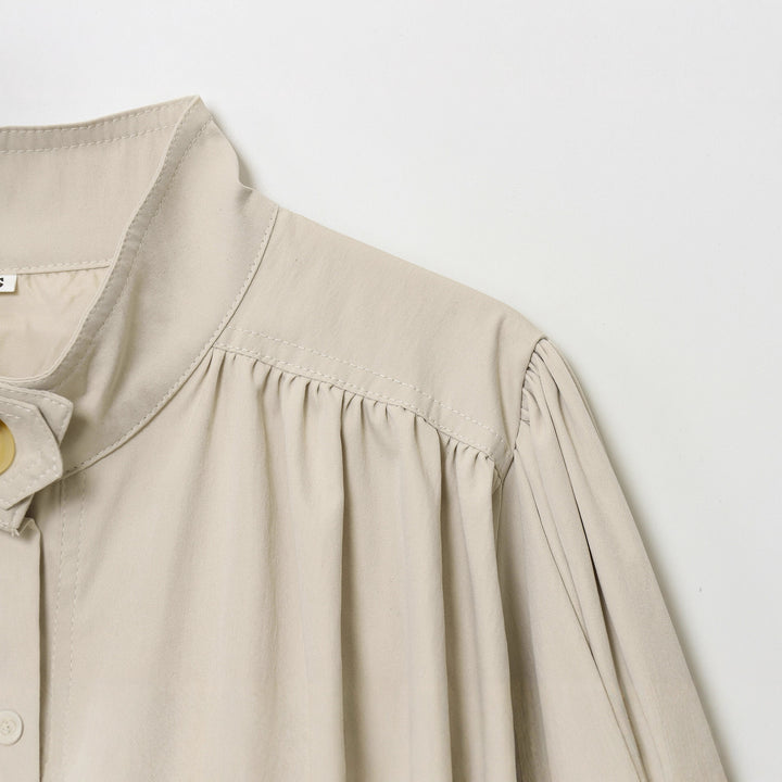 Damer elegant blus med vida ärmar och naturlig fall Mirla-Eva Jonsson