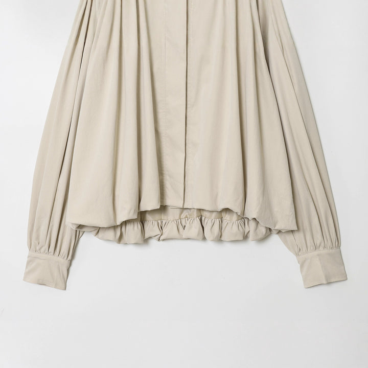 Damer elegant blus med vida ärmar och naturlig fall Mirla-Eva Jonsson