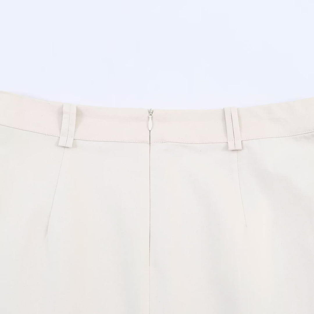 Damer elegant blyertskjol med transparent spetsavslutning Mirla-Eva Jonsson