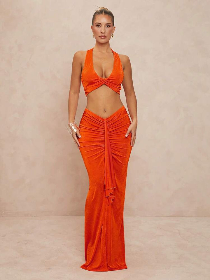 Damer elegant bodysuit med korsbärande alternativ och sidoklipp Mirla-Eva Jonsson