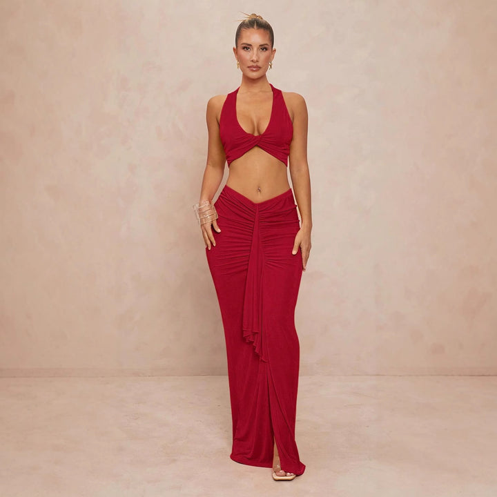 Damer elegant bodysuit med korsbärande alternativ och sidoklipp Mirla-Eva Jonsson