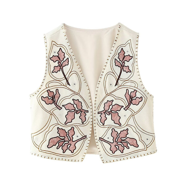 Damer elegant broderad väst Mirla 1762451344-Eva Jonsson