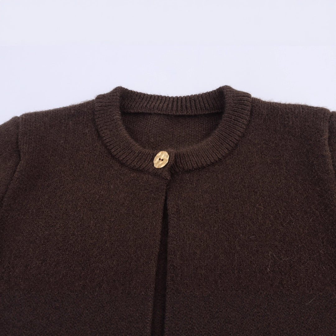 Damer elegant cardigan med fransiga detaljer Mirla-Eva Jonsson