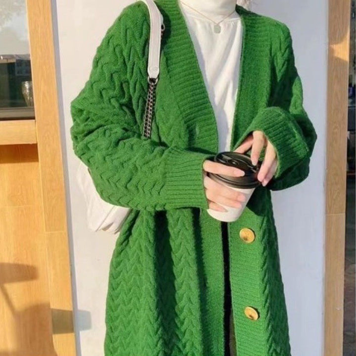 Damer elegant cardigan med knapppdetaljer Mirla-Eva Jonsson