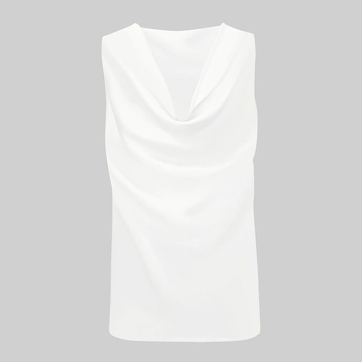 Damer elegant draperad topp Mirla-Eva Jonsson