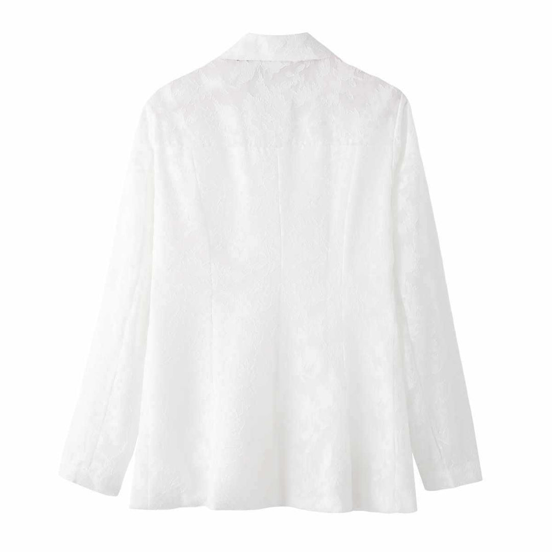Damer elegant dubbelknäppd blazer Mirla-Eva Jonsson