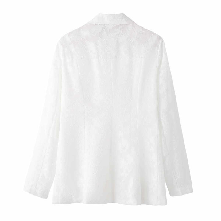 Damer elegant dubbelknäppd blazer Mirla-Eva Jonsson
