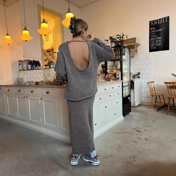 Damer elegant, figurnära Midi-kjol i högkvalitativ ullblandning Mirla-Eva Jonsson