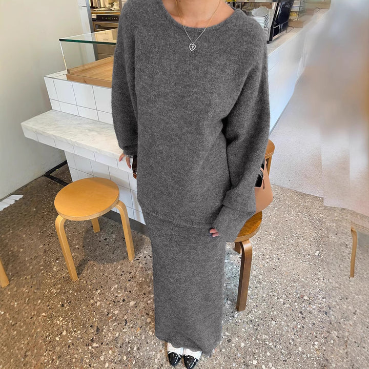 Damer elegant, figurnära Midi-kjol i högkvalitativ ullblandning Mirla-Eva Jonsson