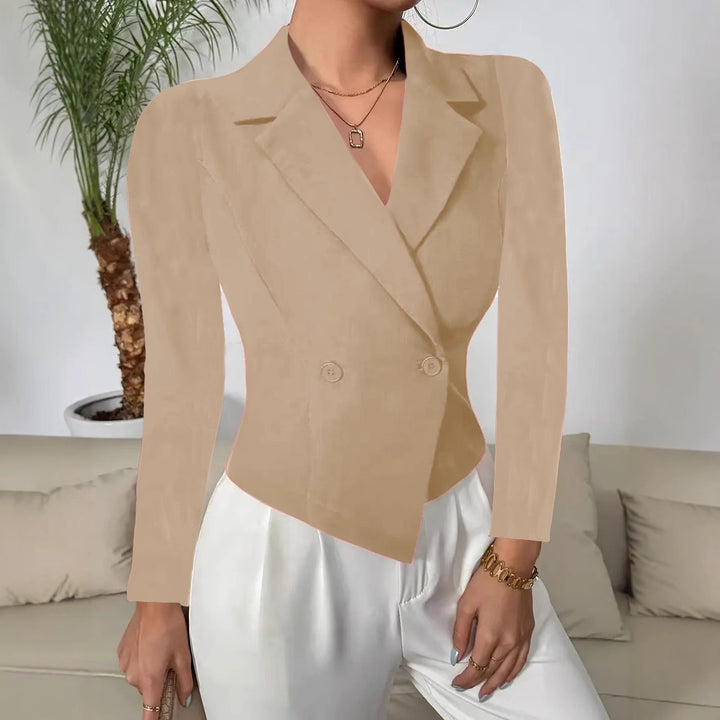 Damer elegant figursydd blazer Mirla-Eva Jonsson