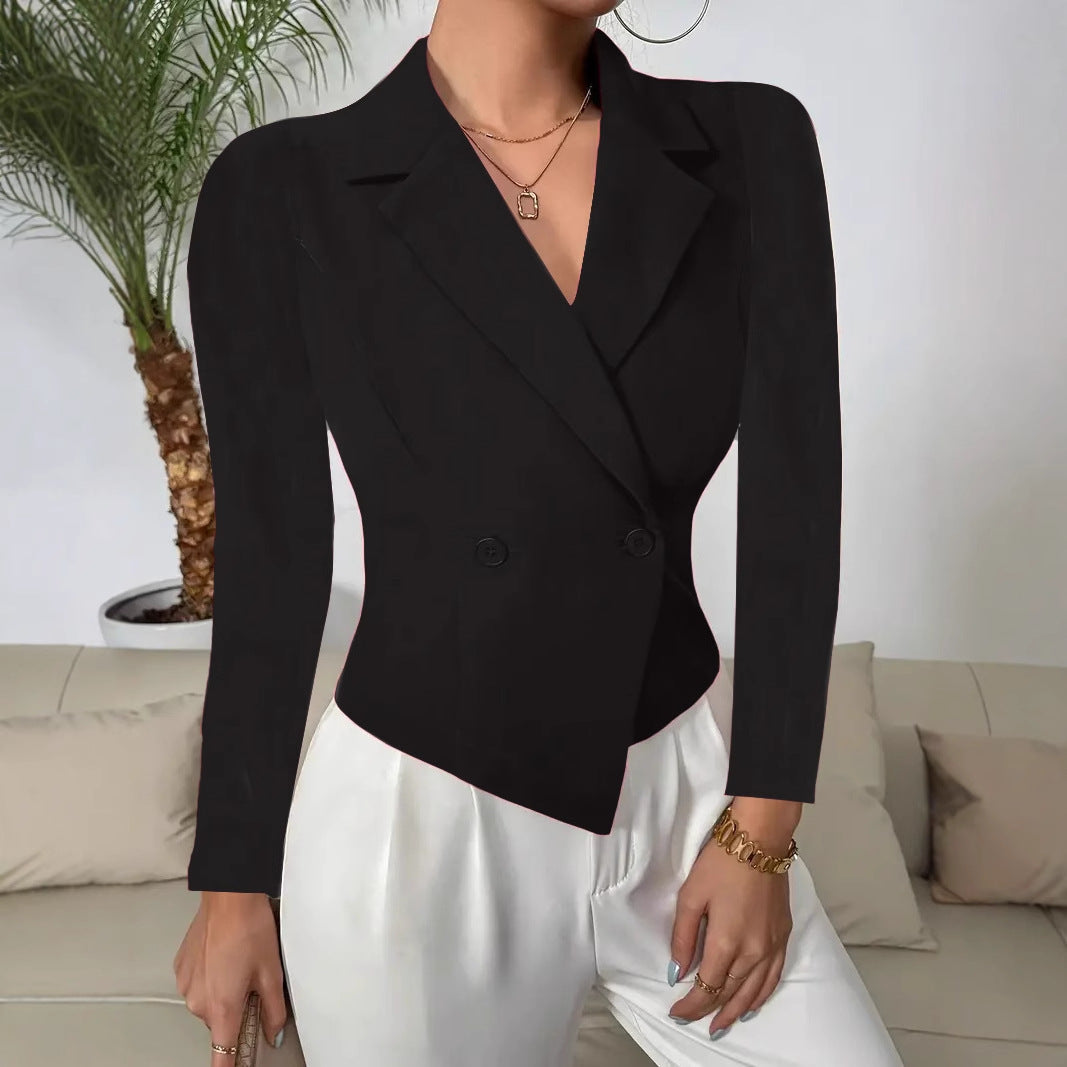 Damer elegant figursydd blazer Mirla-Eva Jonsson