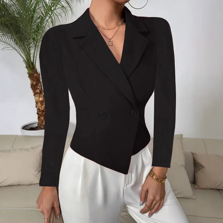 Damer elegant figursydd blazer Mirla-Eva Jonsson