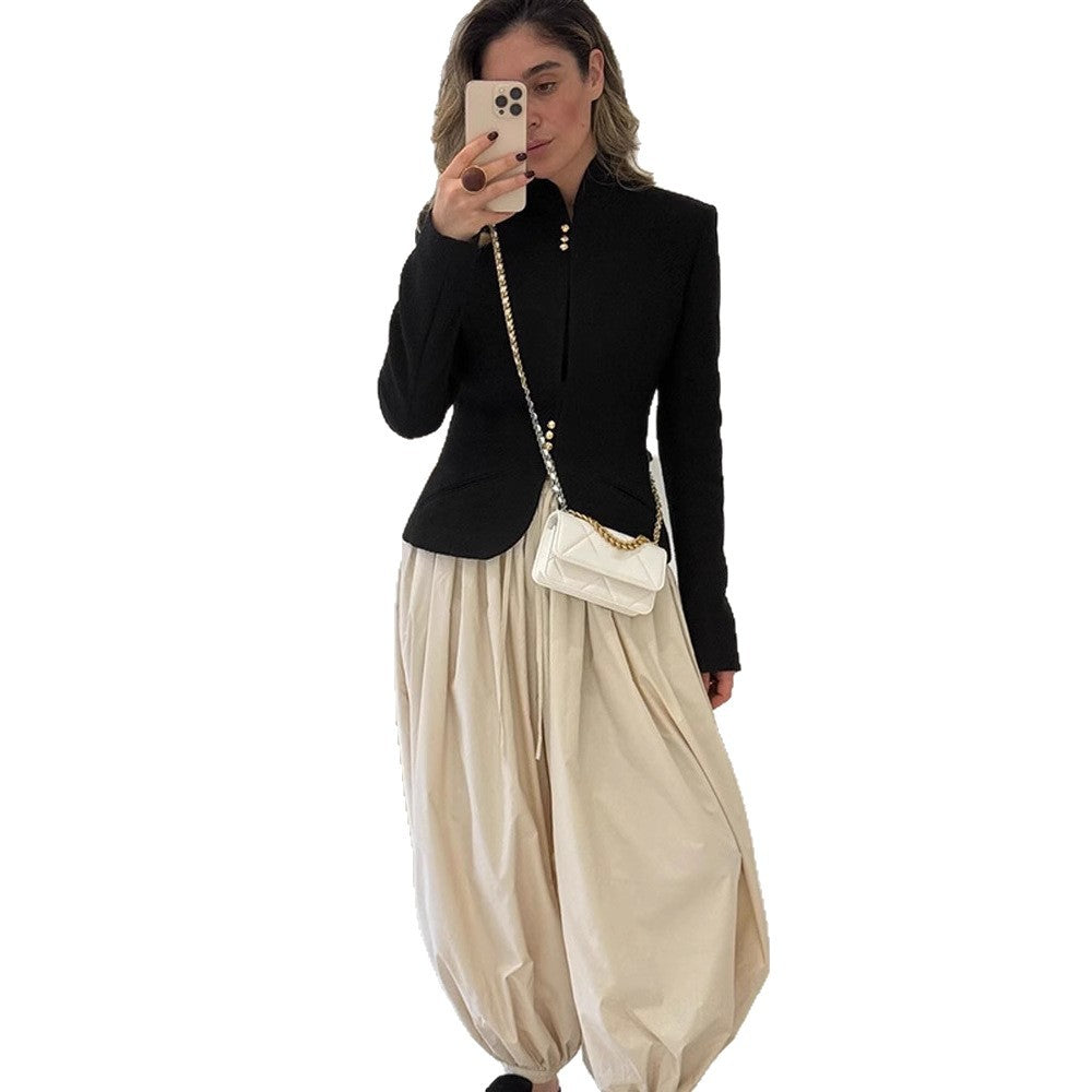 Damer elegant figursydd blazerjacka Eva Jonsson-Eva Jonsson