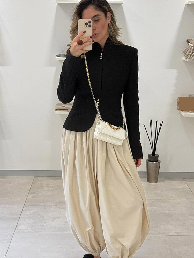 Damer elegant figursydd blazerjacka Eva Jonsson-Eva Jonsson