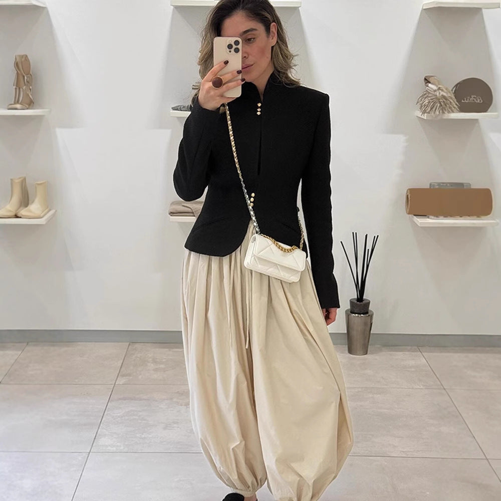Damer elegant figursydd blazerjacka Eva Jonsson-Eva Jonsson