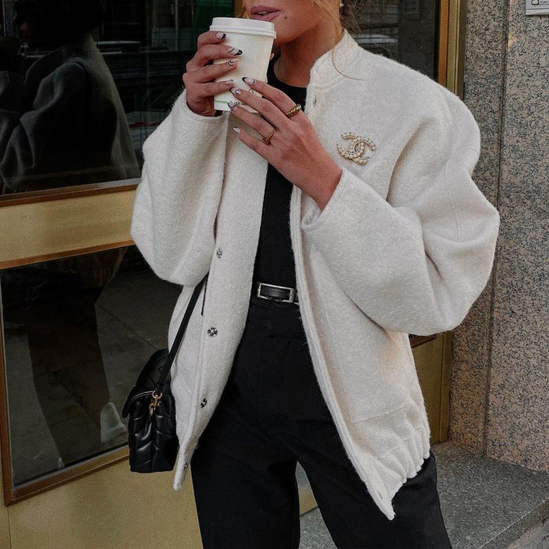 Damer elegant fleecejacka Eva Jonsson-Eva Jonsson