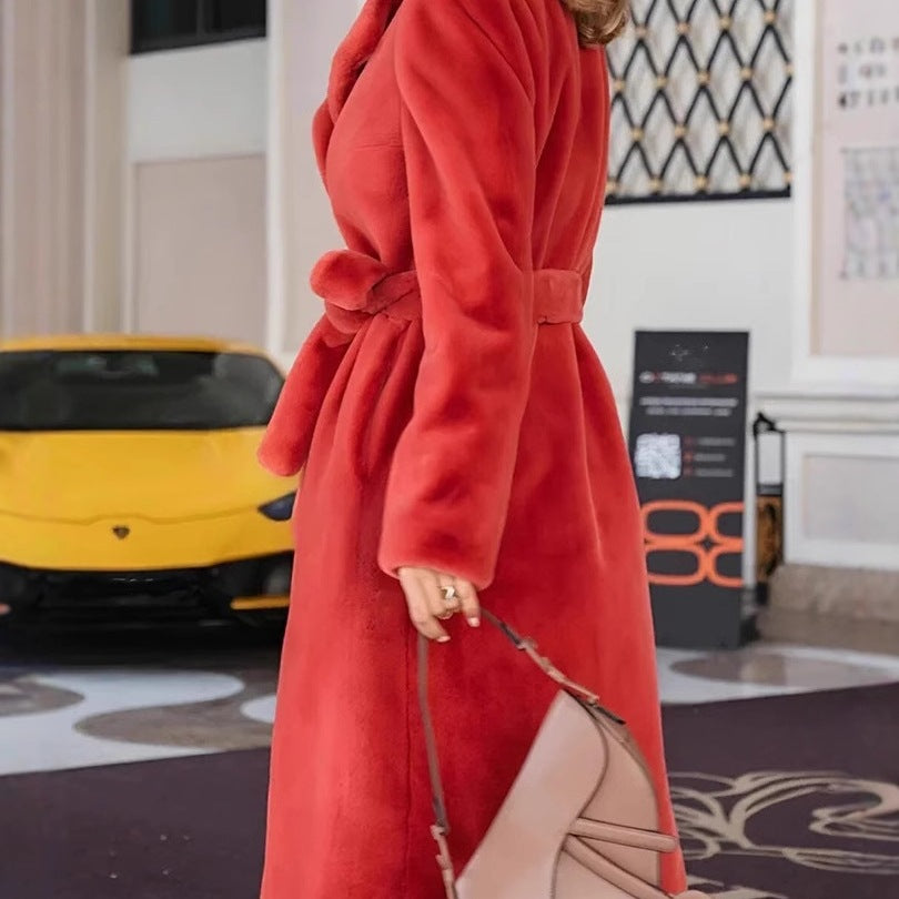Damer elegant fleecejacka med modern passform och generösa fickor Mirla-Eva Jonsson