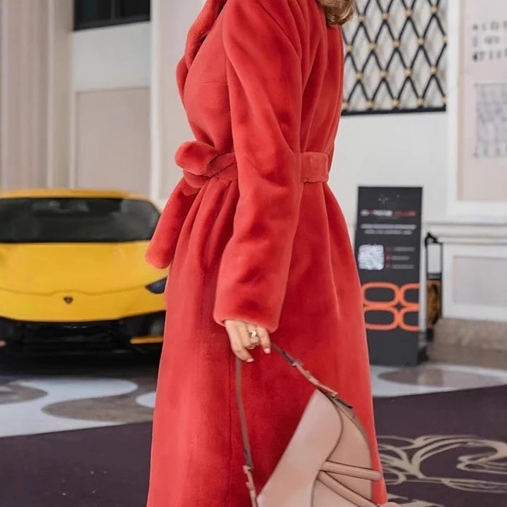 Damer elegant fleecejacka med modern passform och generösa fickor Mirla-Eva Jonsson