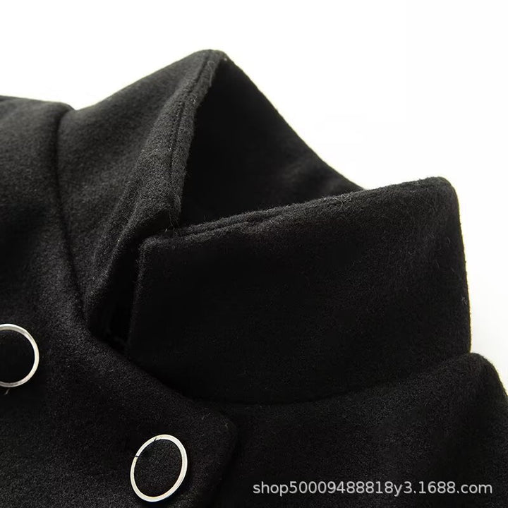 Damer elegant hooded jacket med dekorativa knappar Eva Jonsson-Eva Jonsson