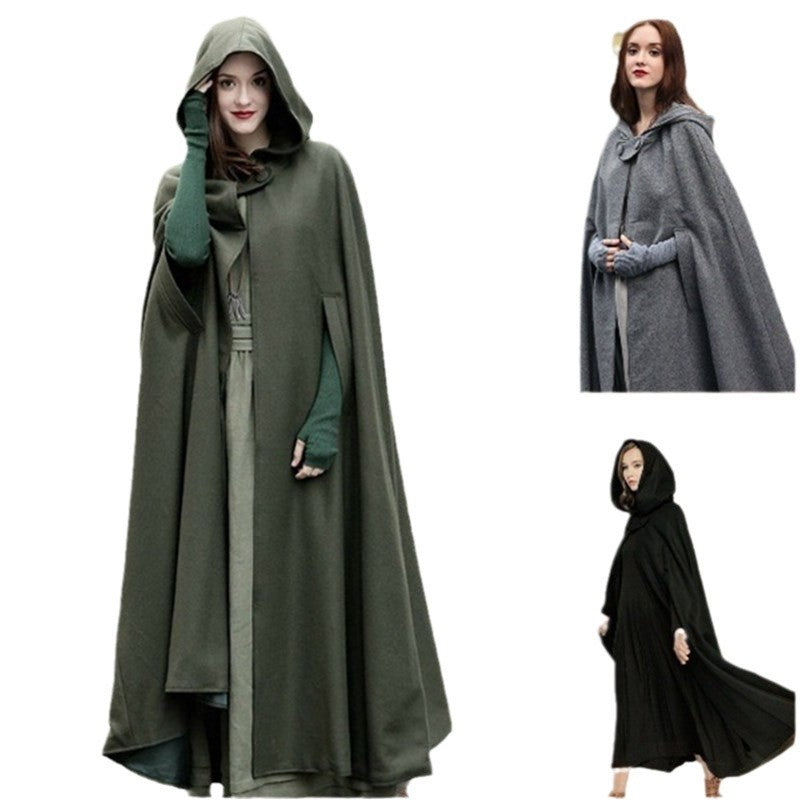 Damer elegant huva cape Mirla-Eva Jonsson
