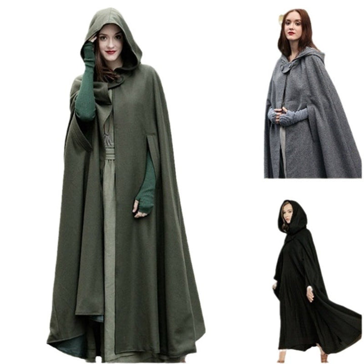 Damer elegant huva cape Mirla-Eva Jonsson
