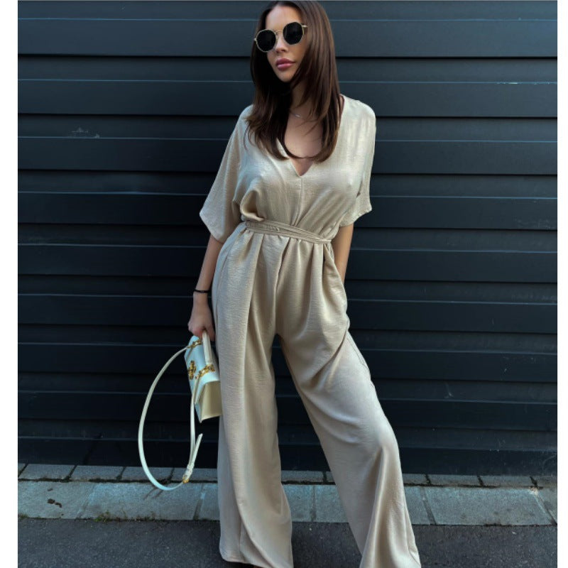 Damer elegant jumpsuit med löst skär Eva Jonsson-Eva Jonsson