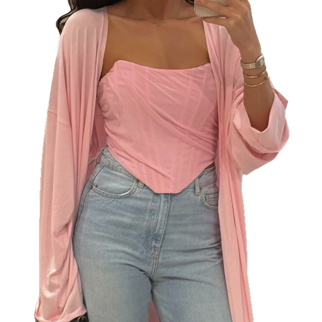 Damer elegant jumpsuit med oversized kimono och raffinerad skärning Mirla-Eva Jonsson