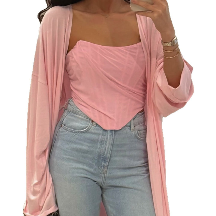 Damer elegant jumpsuit med oversized kimono och raffinerad skärning Mirla-Eva Jonsson