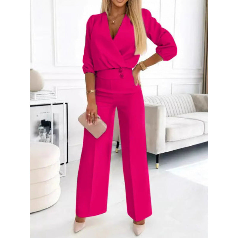 Damer elegant jumpsuit med vida ben Mirla-Eva Jonsson