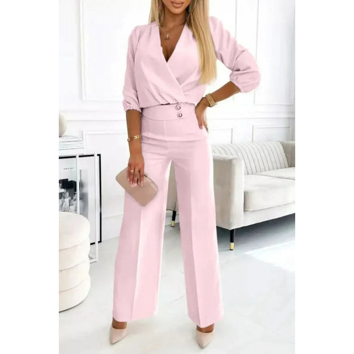 Damer elegant jumpsuit med vida ben Mirla-Eva Jonsson