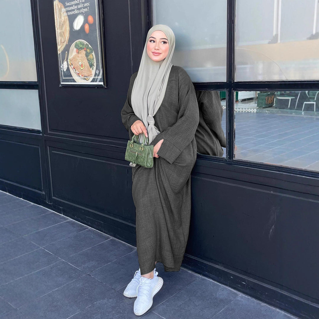 Damer elegant kaftan med bekväm passform Mirla-Eva Jonsson