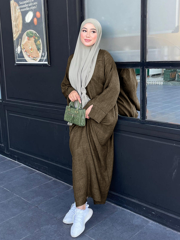 Damer elegant kaftan med bekväm passform Mirla-Eva Jonsson