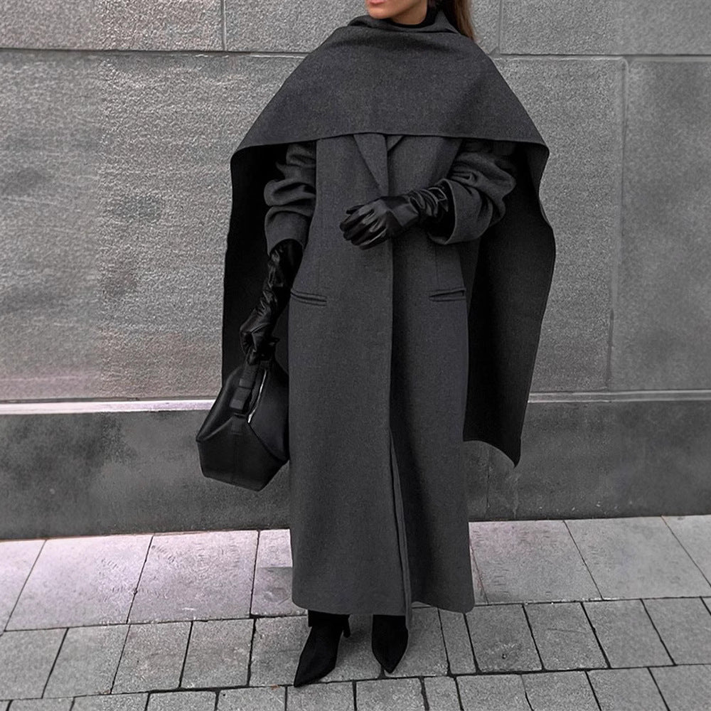 Damer elegant kappa med dubbelt foder design Mirla-Eva Jonsson