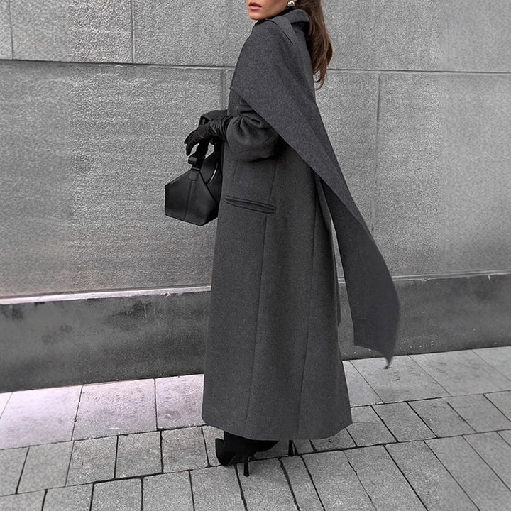 Damer elegant kappa med dubbelt foder design Mirla-Eva Jonsson